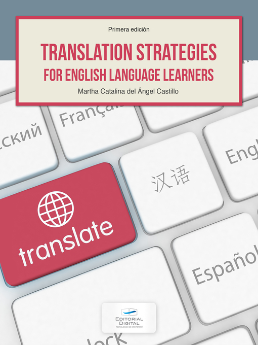 Title details for Translation Strategies for English Language Learners by Martha Catalina del Ángel Castillo - Available